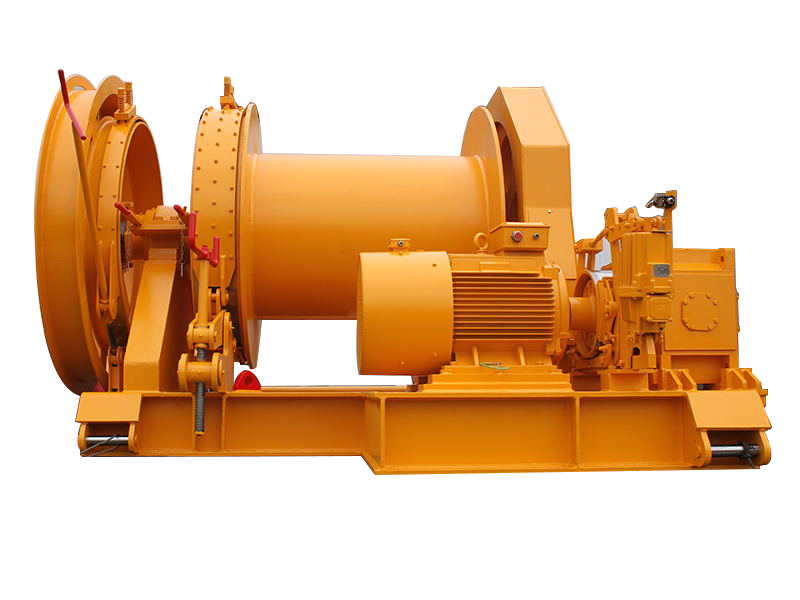Electric engineering winch